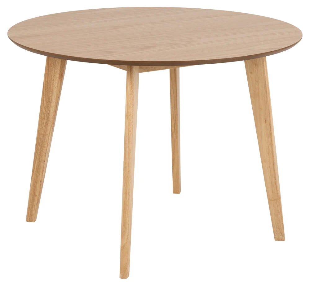 Actona Roxby Esstisch Rubberwood/Holzwerkstoff Ø105x76 cm
