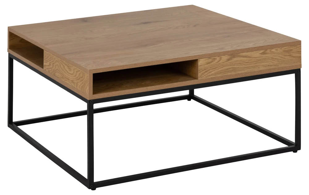 Actona Willford Couchtisch Stahl/Holzwerkstoff