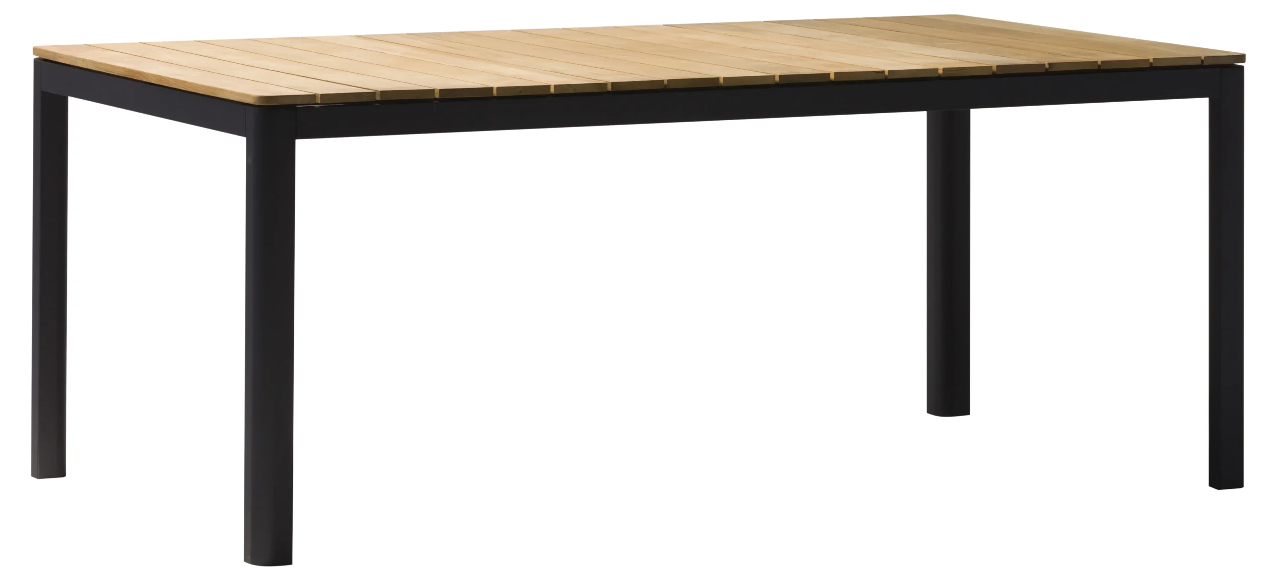 Zebra Bee Tisch Aluminium/Teak 160x90 cm