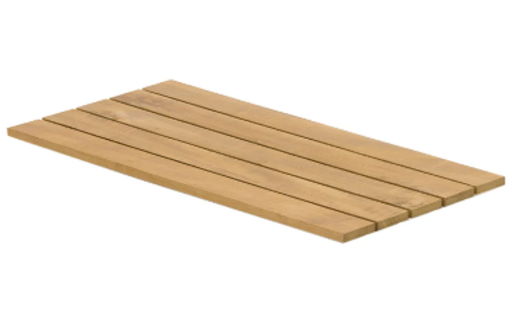 Zebra Fly Einlegeplatte Teak 70x36 cm