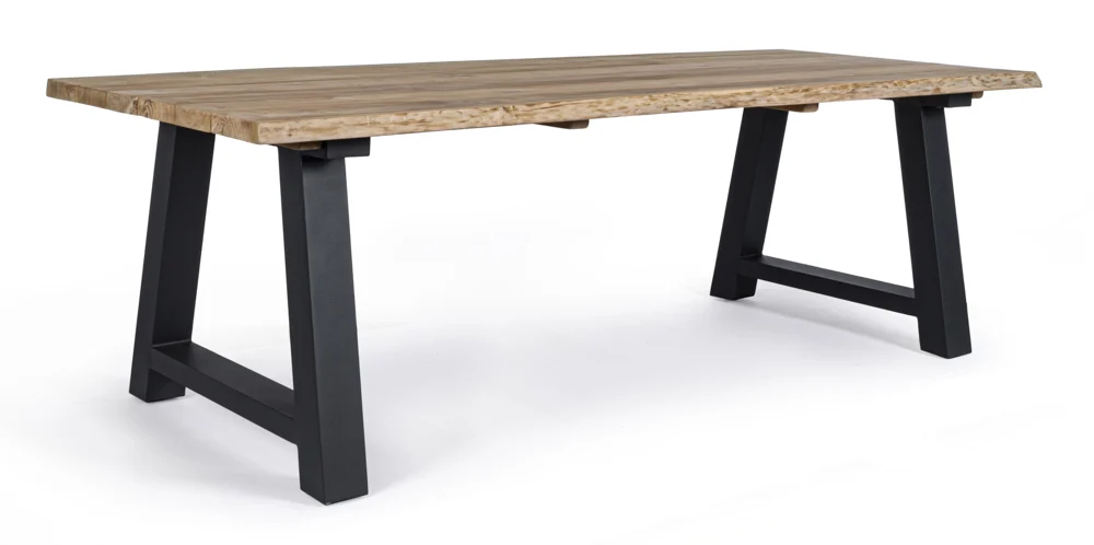 Bizzotto Rollland Tisch 240x100 Anthrazit