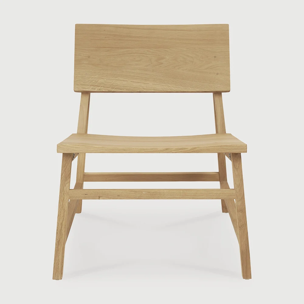 Ethnicraft N2 Indoor Sessel Eichenholz 58x69x70 cm