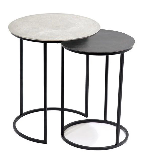 Concept Catania Beistelltisch 2er Set Metall