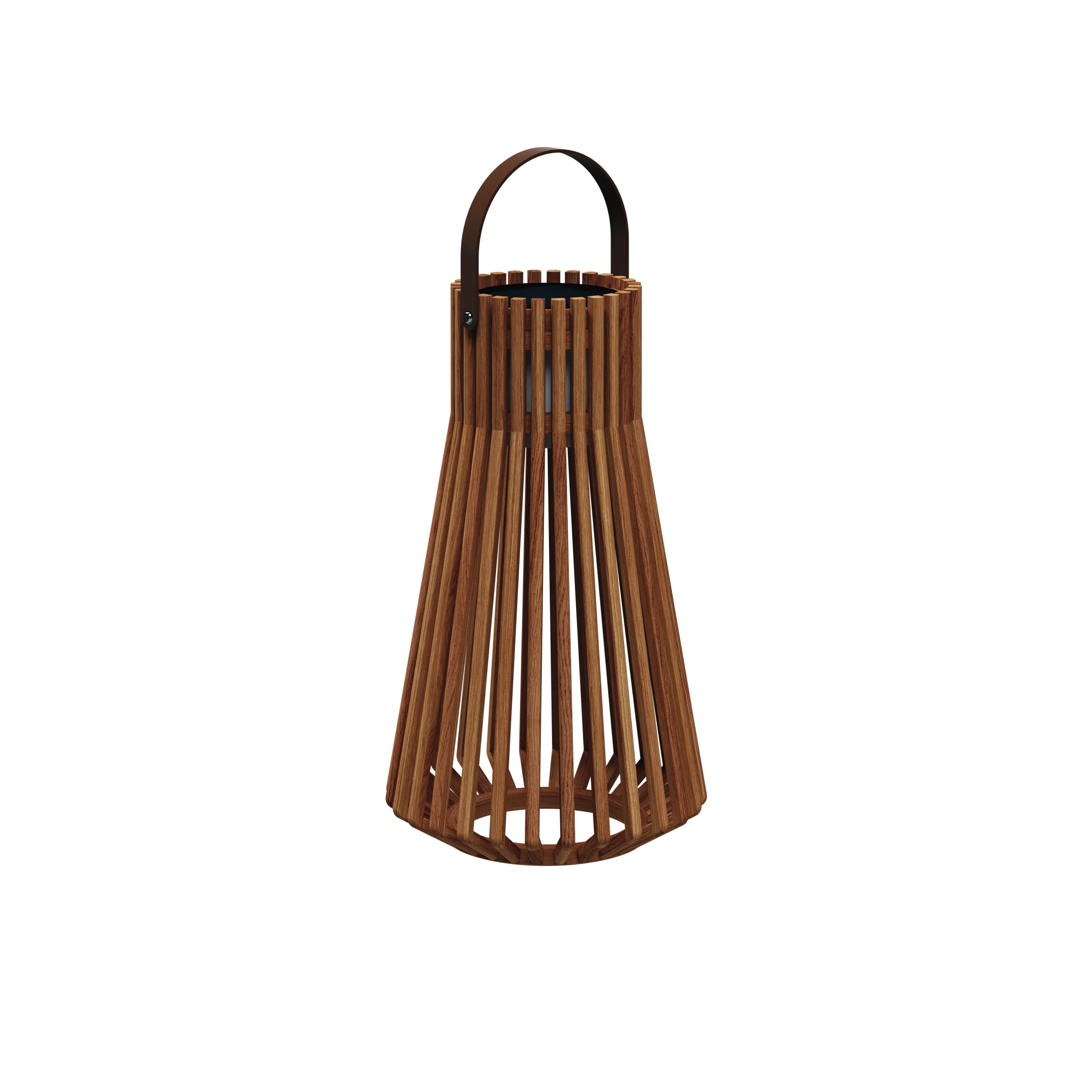 Gloster AMBIENT Ray Lampe Teak/Leder