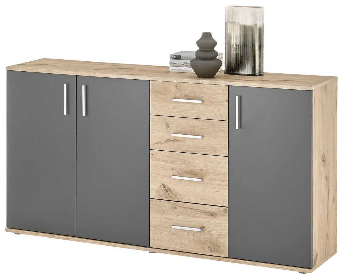 Bega Consult BC 1040 Kommode Holzwerkstoff 3 Türen/4 Schubkästen