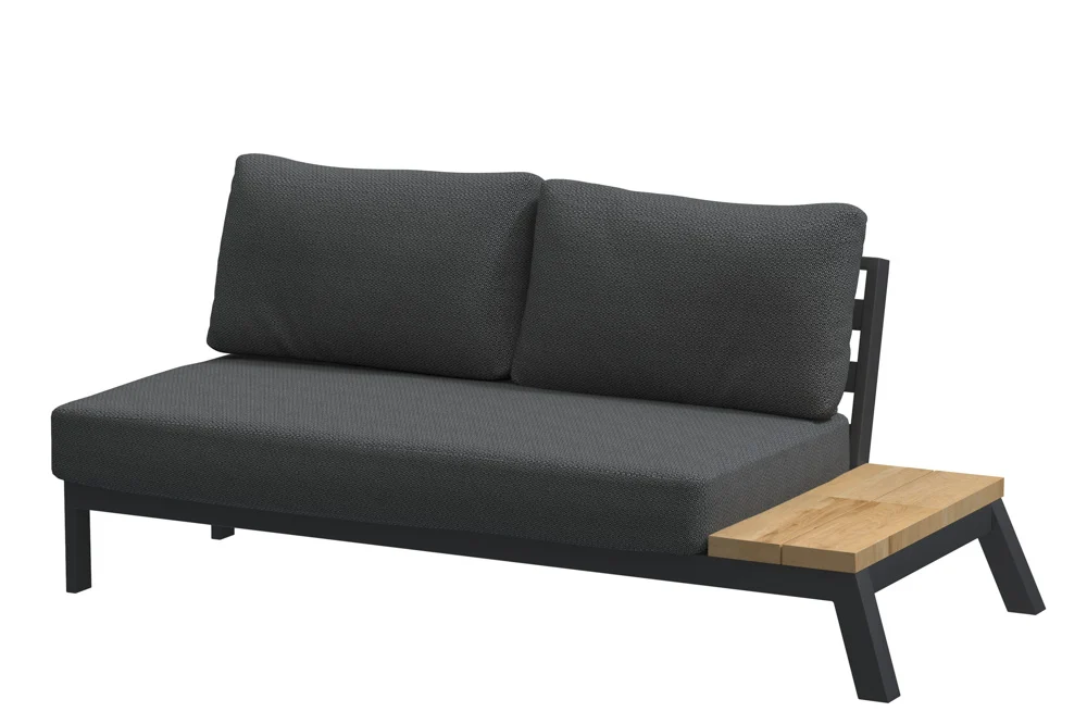 4Seasons Empire Plattform 2-Sitzer Ablage links inkl. 3 Kissen