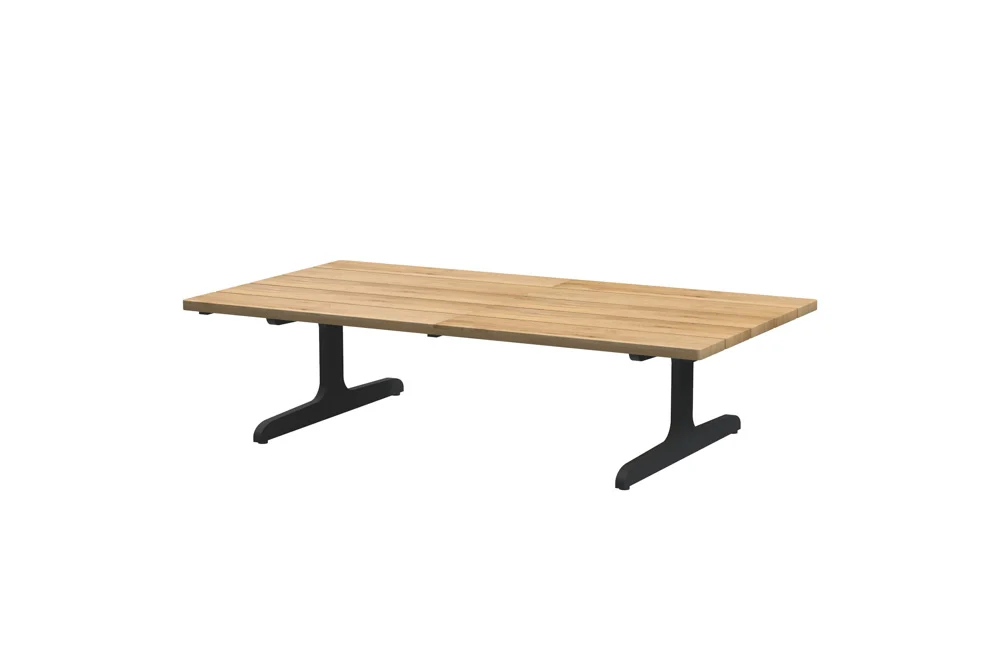 4Seasons Kaya Kaffee-Tisch, Teak-Lattung 110 x 60 x 30 cm.