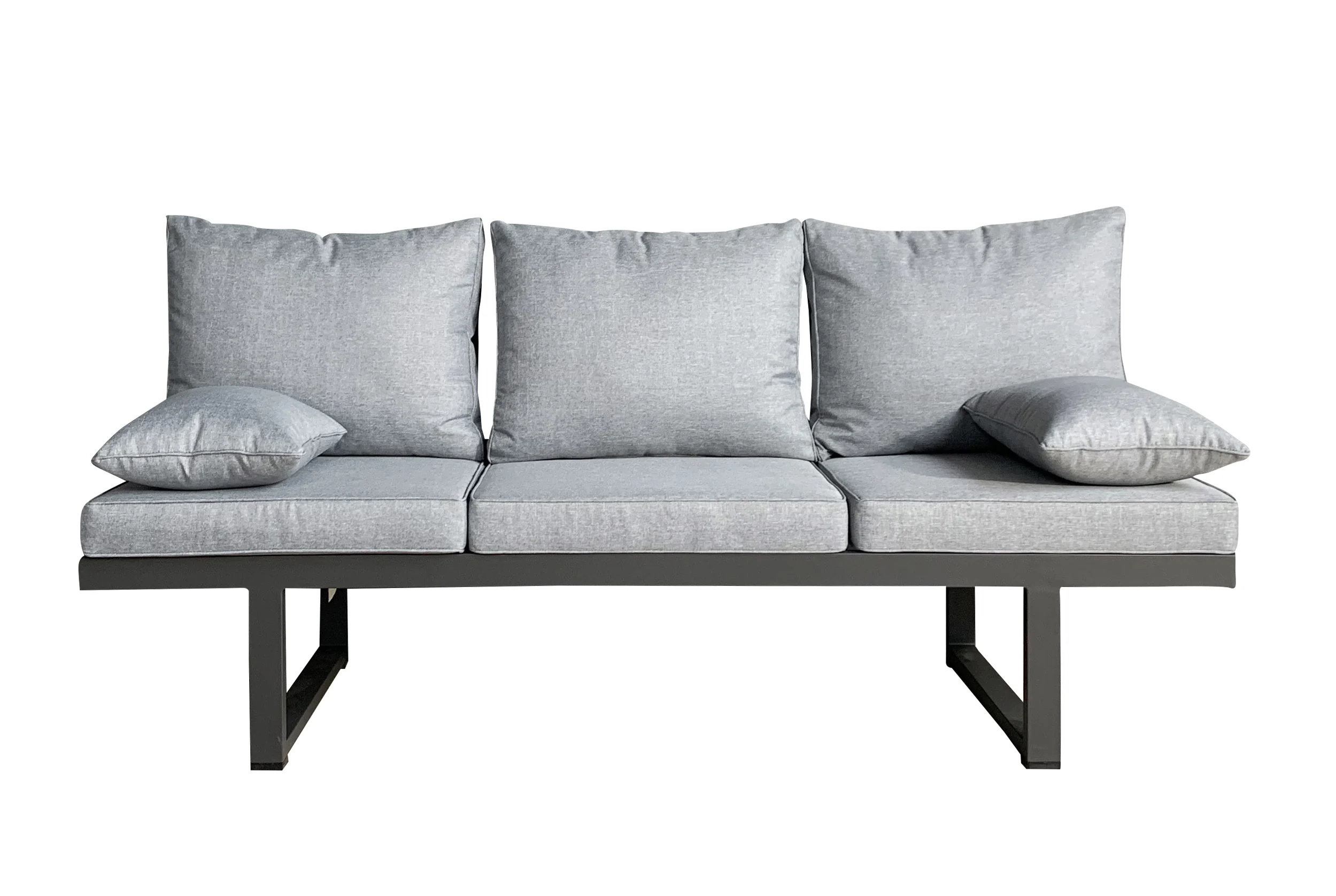 LC Garden Bondino 3-Sitzer Multifunktionssofa Aluminium/Polyester