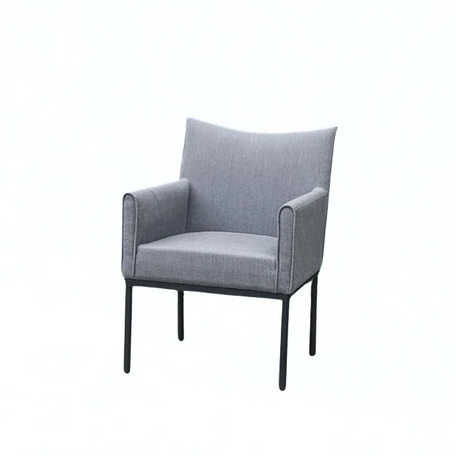 CLEMENTO Lyon Dining Sessel vier fuß Aluminium/Sunbrella