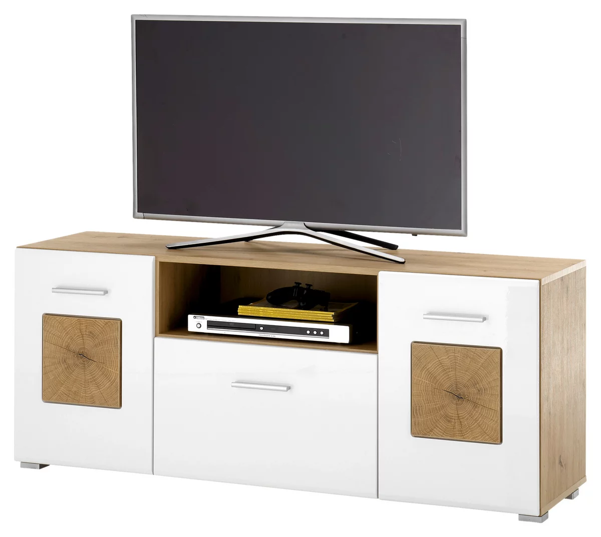 Bega Consult Georgia Lowboard Beschichtete Spanplatte Weiß/Braun
