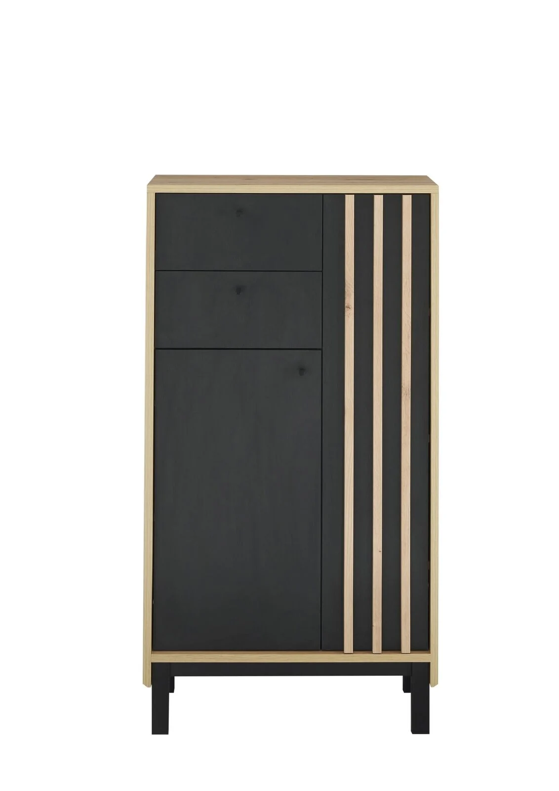 Bega BBK Volano Highboards in Artisan Eiche, Schwarz