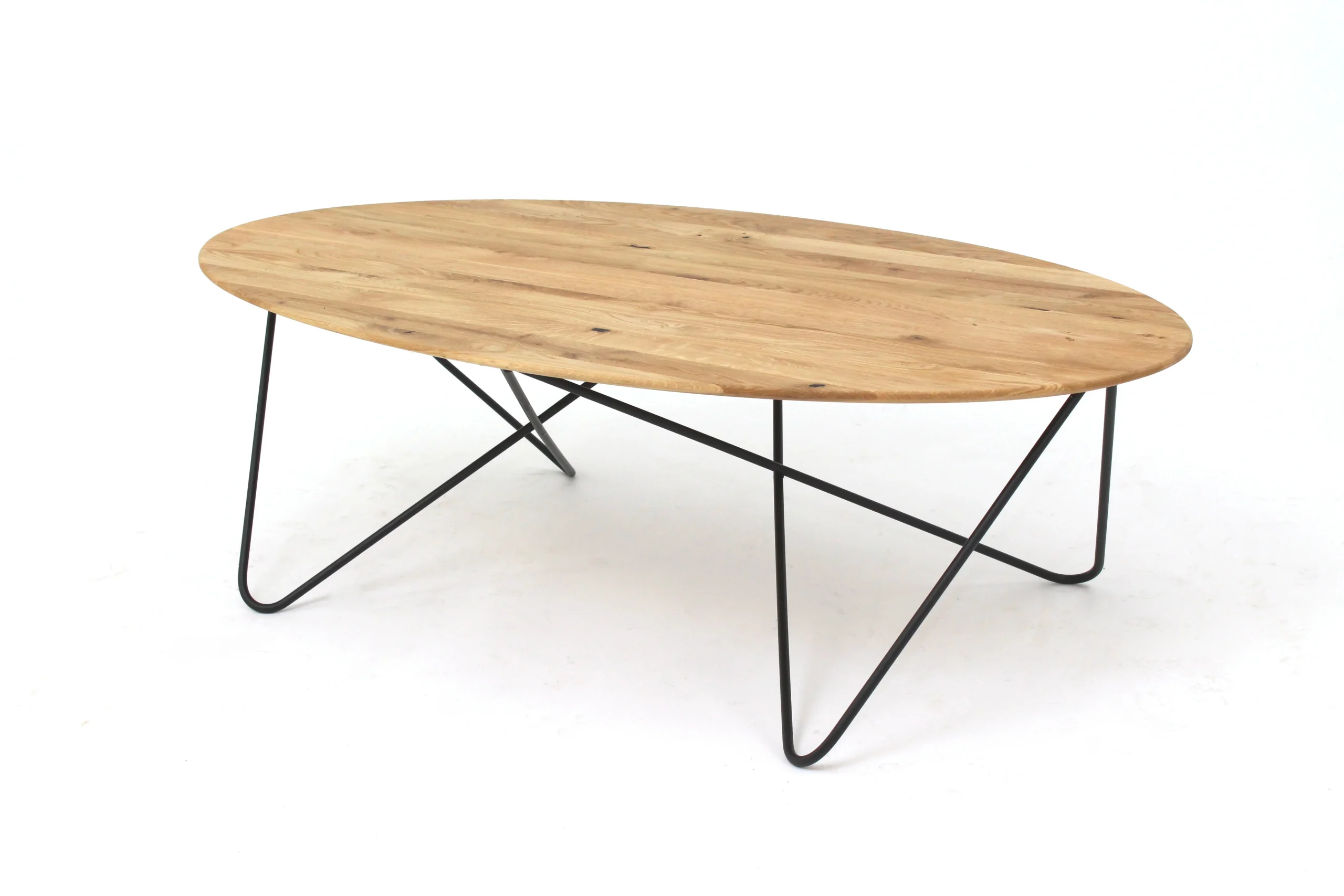 Concept Prato Couchtisch Oval Eiche