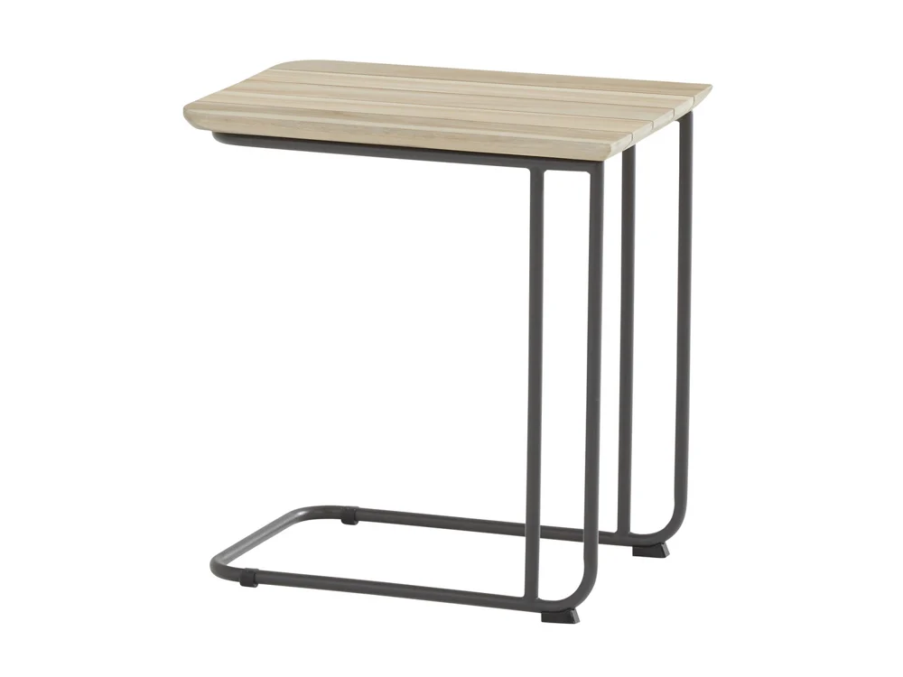 4Seasons Axel Zusatztisch Teak-Lattung 50x35 cm