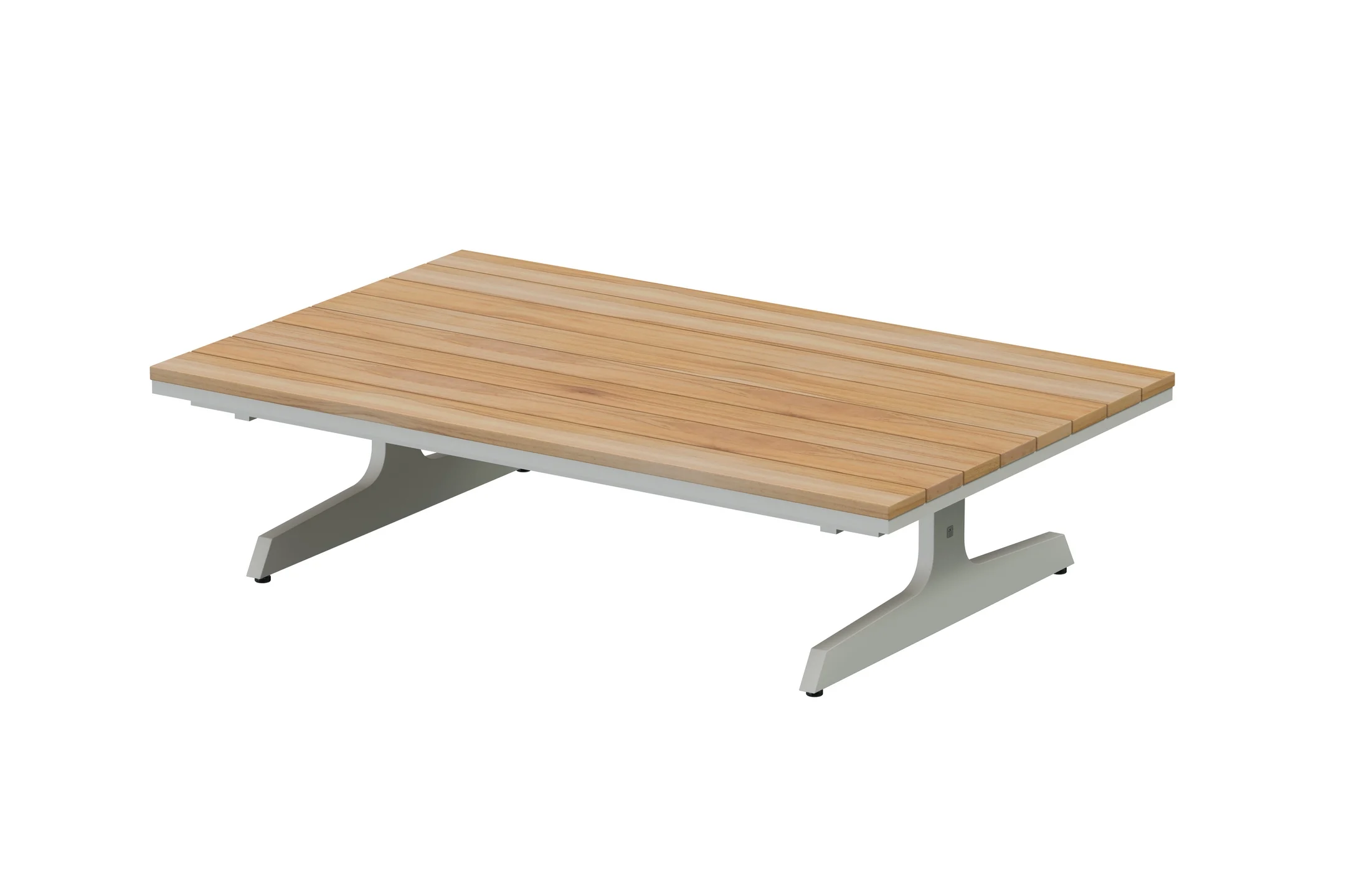 4Seasons Play Panel Concept Kaffee-Tisch Teak-Lattung 120x75 cm