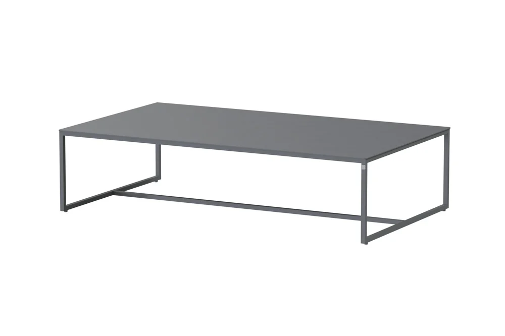 4Seasons Valetta Kaffee-Tisch Alu 120 x 70 x 30cm