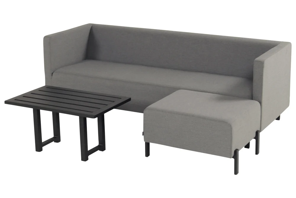 Hartman Dion Set mit Lounge Tisch 80x50x50 cm