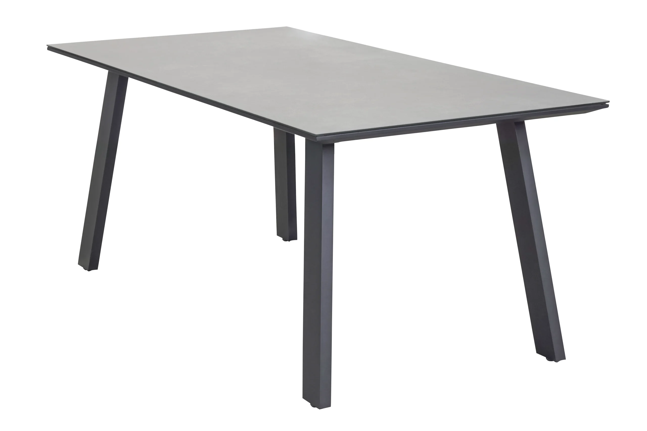 LC Garden Sunrest Esstisch Aluminium/Glaskeramik Beton Optik 180x90 cm