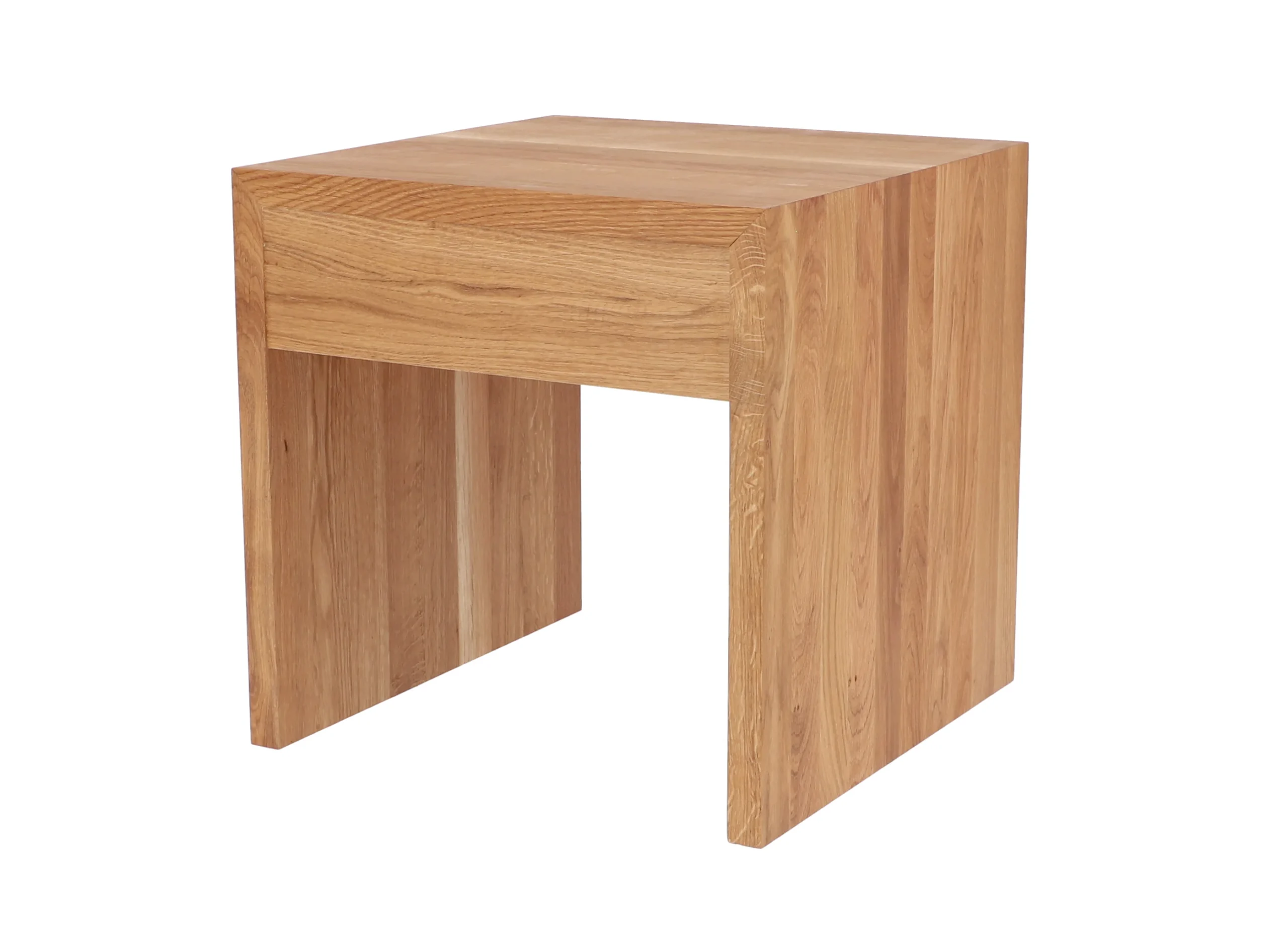 Jan Kurtz Cubus S Beistelltisch Eiche massiv mit 1 Schublade