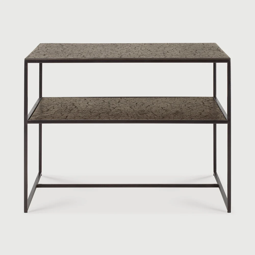 Ethnicraft Pentagon Indoor Beistelltisch Minerals 60x53x45 cm