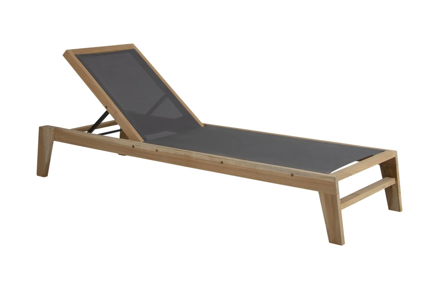 Brafab Elati Gartenliege Teak/Textilene
