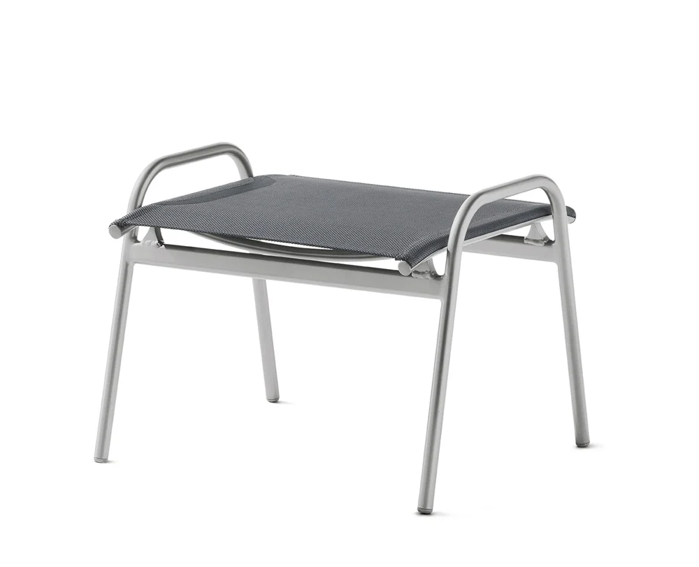 Sieger Sirio Hocker Aluminium/Textilux