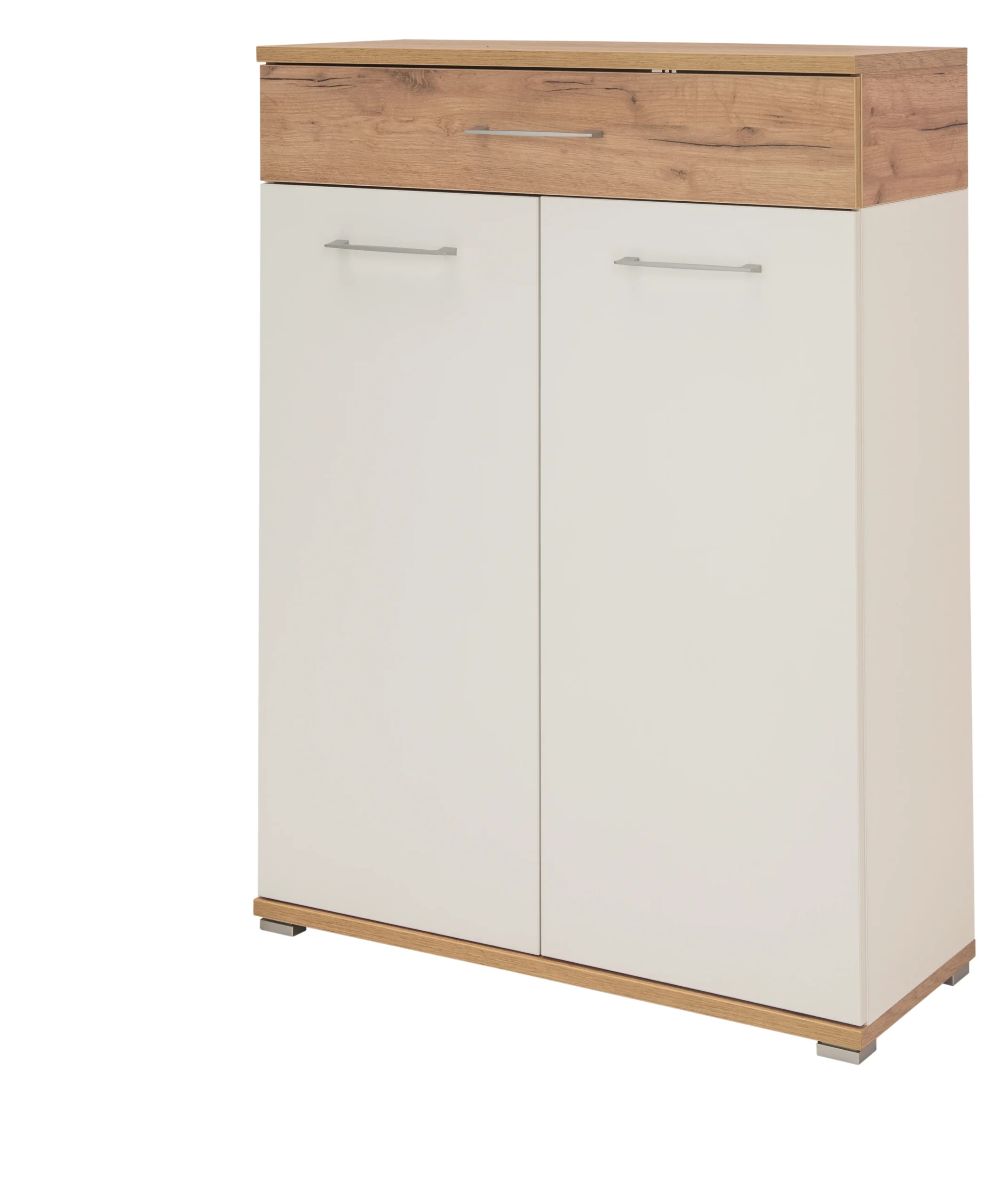 Germania Topix Schuhschrank Holzwerkstoff Weiß/Braun