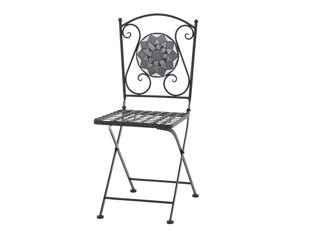 Siena Garden Como Klappsessel 37x36x90 cm Stahl/Keramik