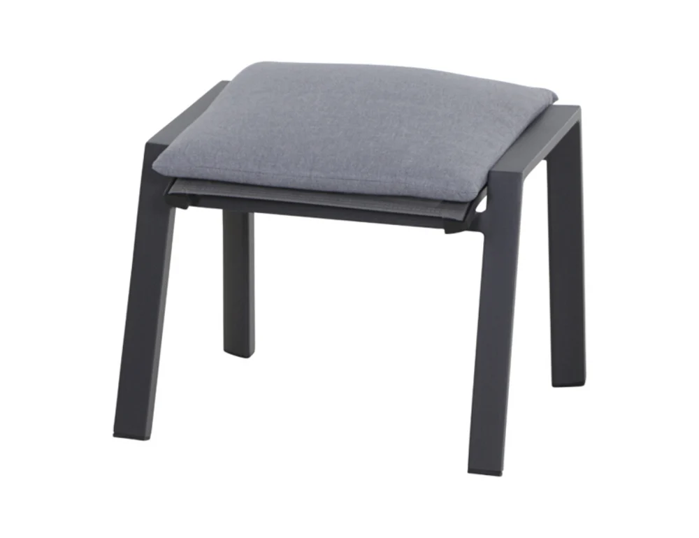 Siena Garden Valencia Hocker Aluminium/Ranotex®-Gewebe