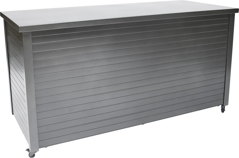 Stern Gilbert Kissenbox Aluminium anthrazit 176x76x84 cm