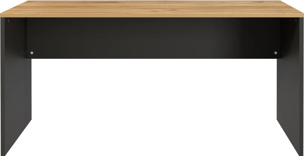 Germania Lissabon Schreibtisch Holzwerkstoff Schwarz/Braun