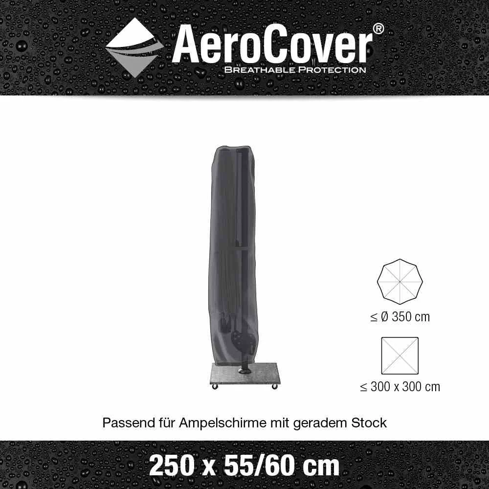 Aerocover Schutzhülle für Ampelschirme 250x60 cm