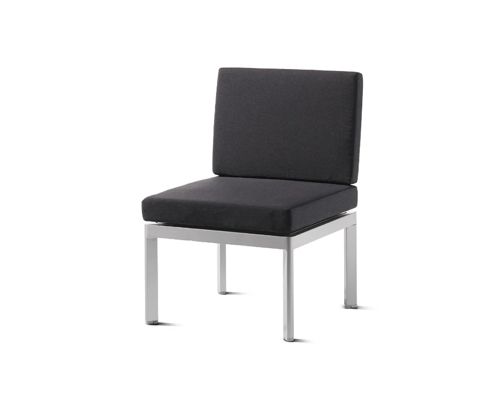 Sieger Lugo Lounge Basis Aluminium inkl. Rücken/Seiten/Verbindungselement