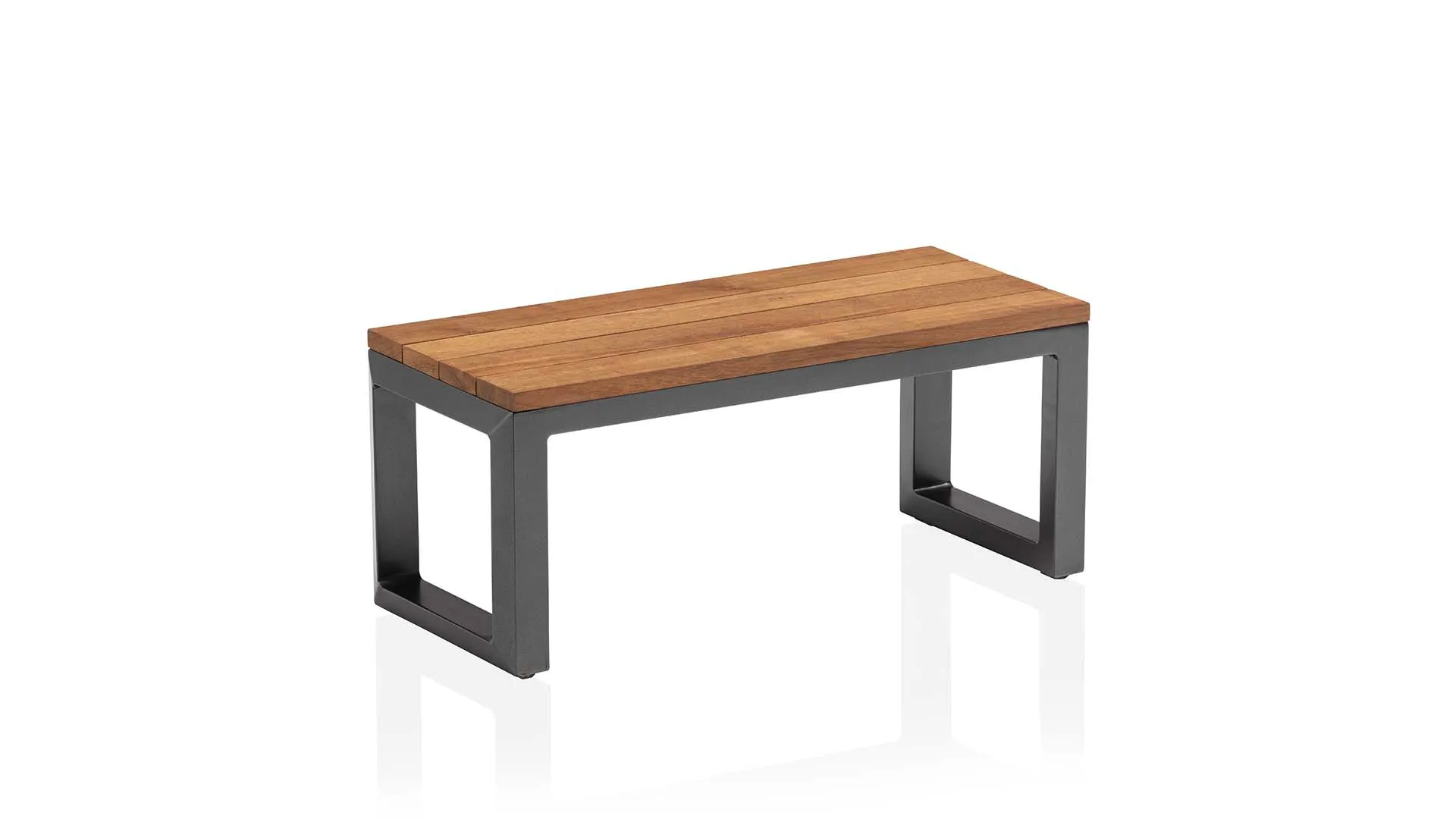 Kettler Ocean Skid Lounge Beistelltisch Teak