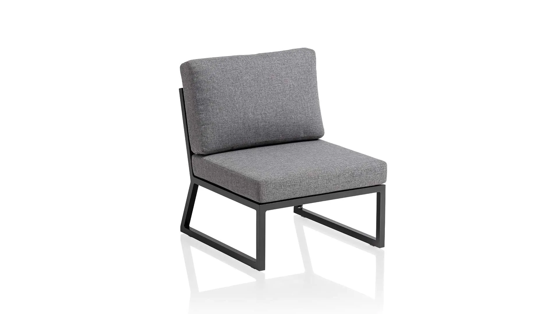 Kettler Ocean Skid Lounge Mittelteil Aluminium