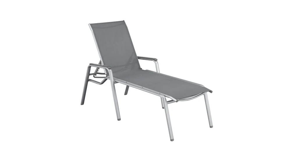 Kettler Cirrus Stapelliege Aluminium/Outdoorgewebe