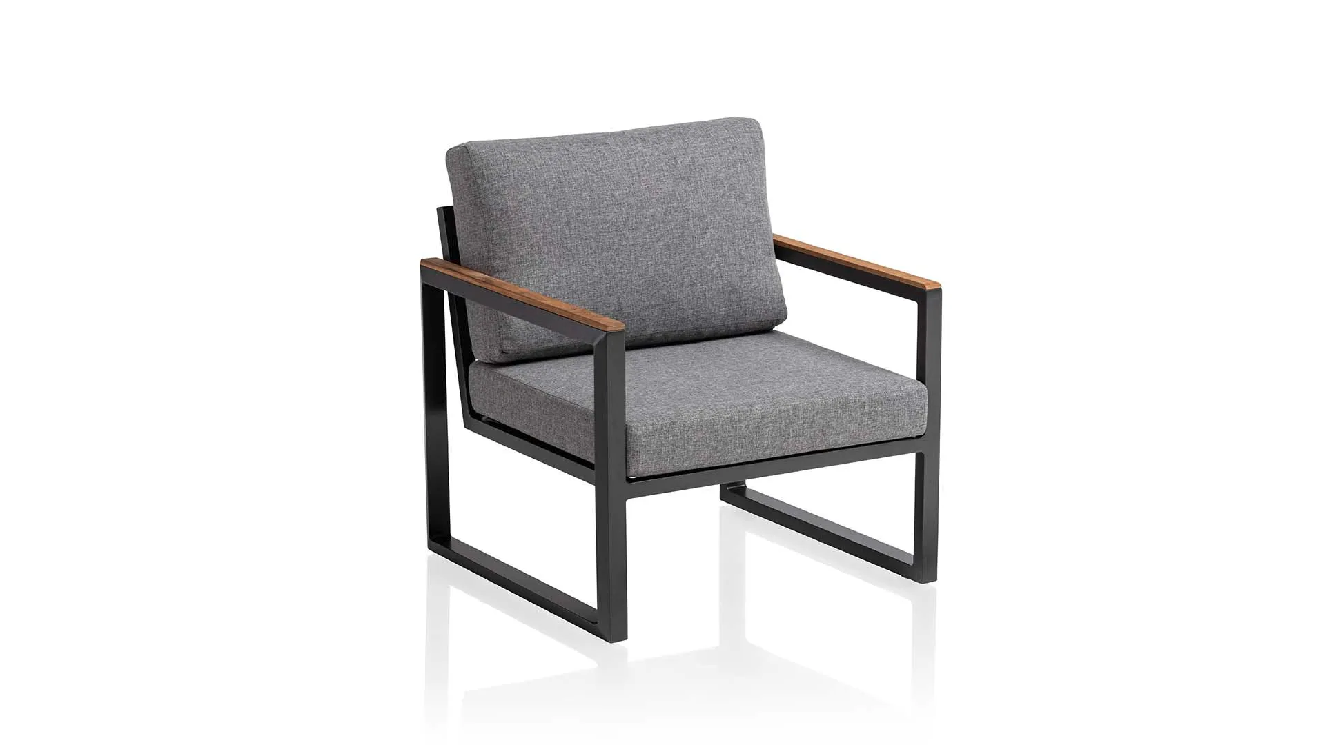 Kettler Ocean Skid Lounge Sessel Teak