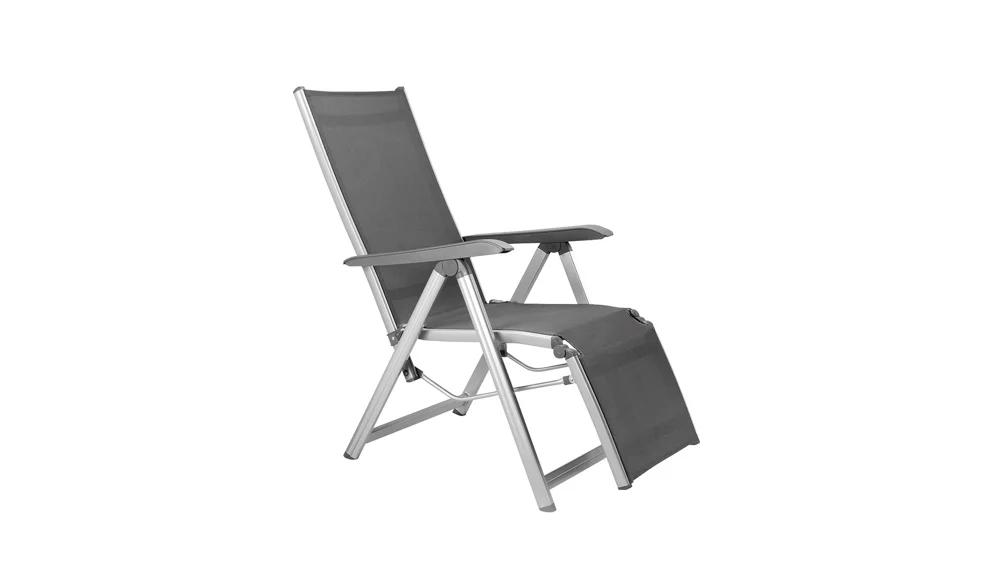 Kettler Basic Plus Relaxsessel Aluminium/Outdoorgewebe