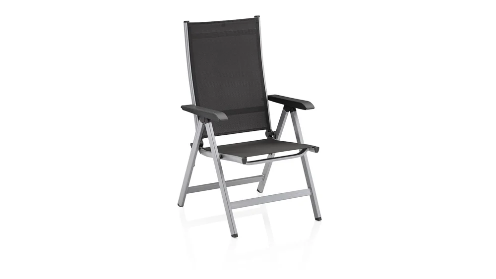 Kettler Basic Plus Multipositionssessel Aluminium/Outdoorgewebe