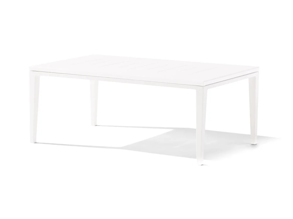 Sieger Cannes Loungetisch 110x60x40 cm weiß/weiß