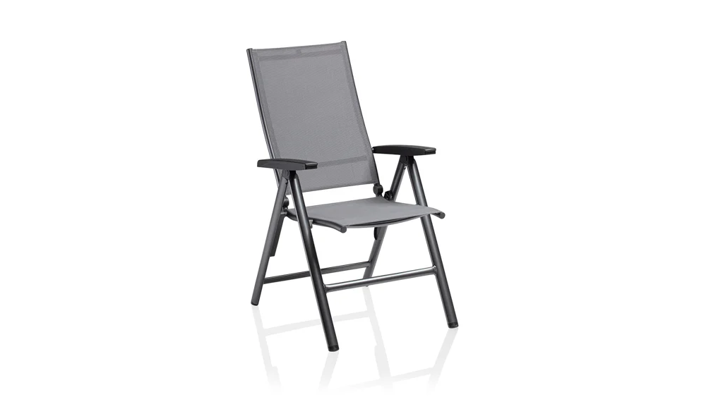 Kettler Cirrus Silver-Line Multipositionssessel Aluminium/Outdoorgewebe
