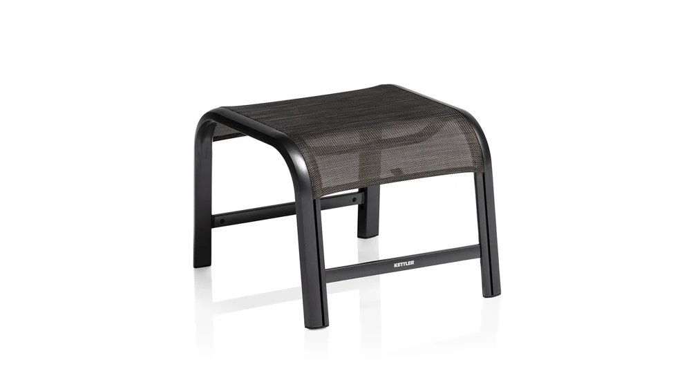 Kettler Memphis Hocker Aluminium/Outdoorgewebe