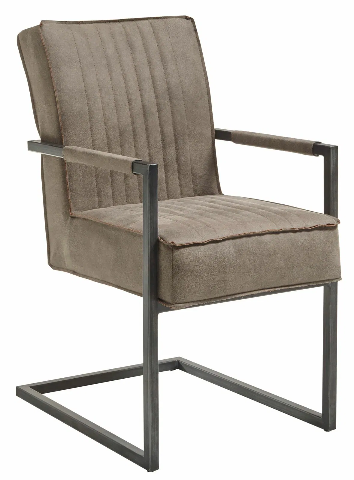 Stolkom LINDA Armlehnstuhl Metall/Mikrofaserstoff