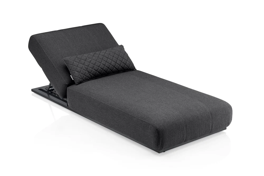 Kettler Ego Sonnenliege Aluminium/Sunbrella® Schnelltrocknenender Schaumstoff