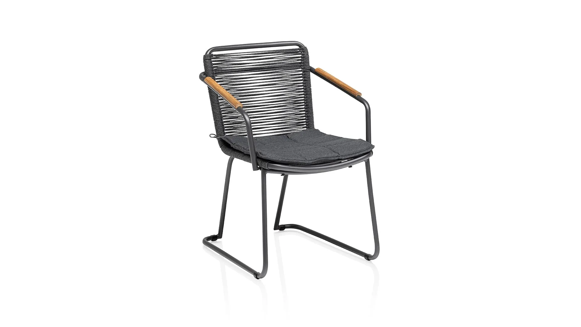 Kettler Dining Sessel Gestell Aluminium anthrazit matt