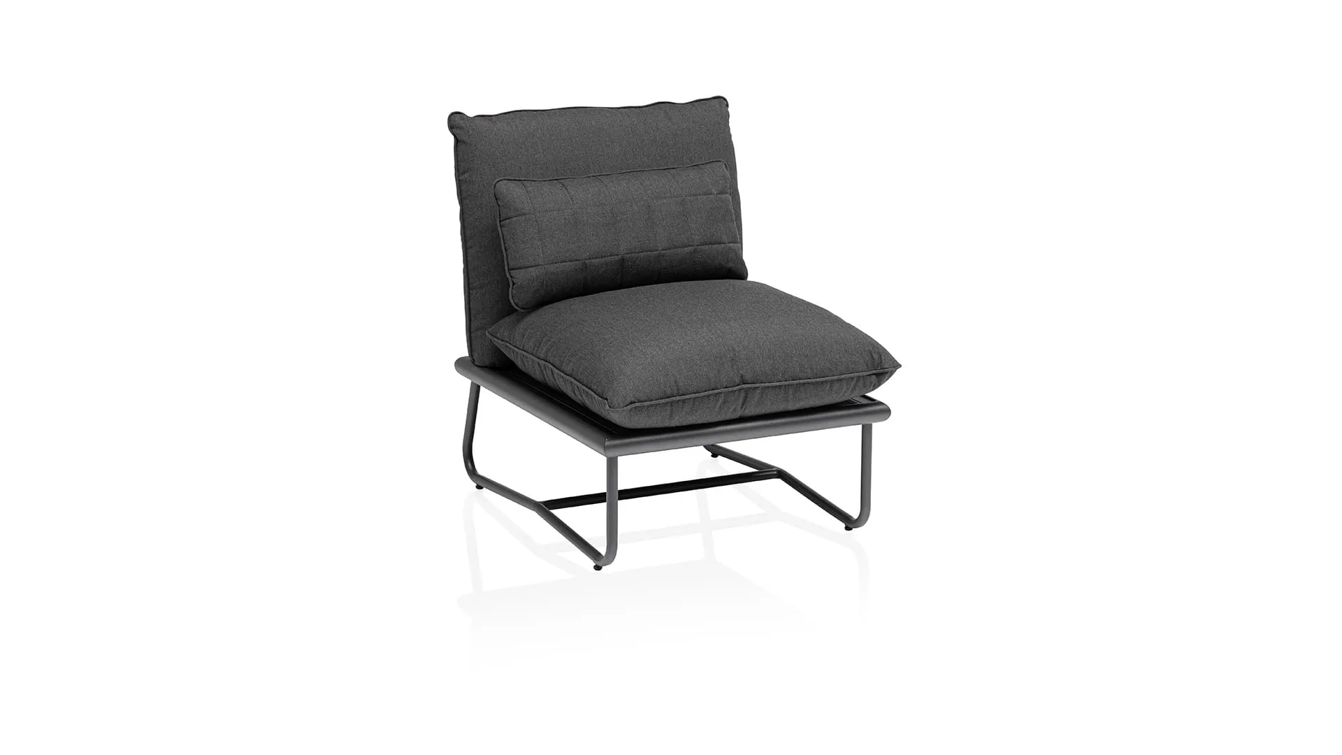 Kettler Gentle Lounge Mittelteil Aluminium