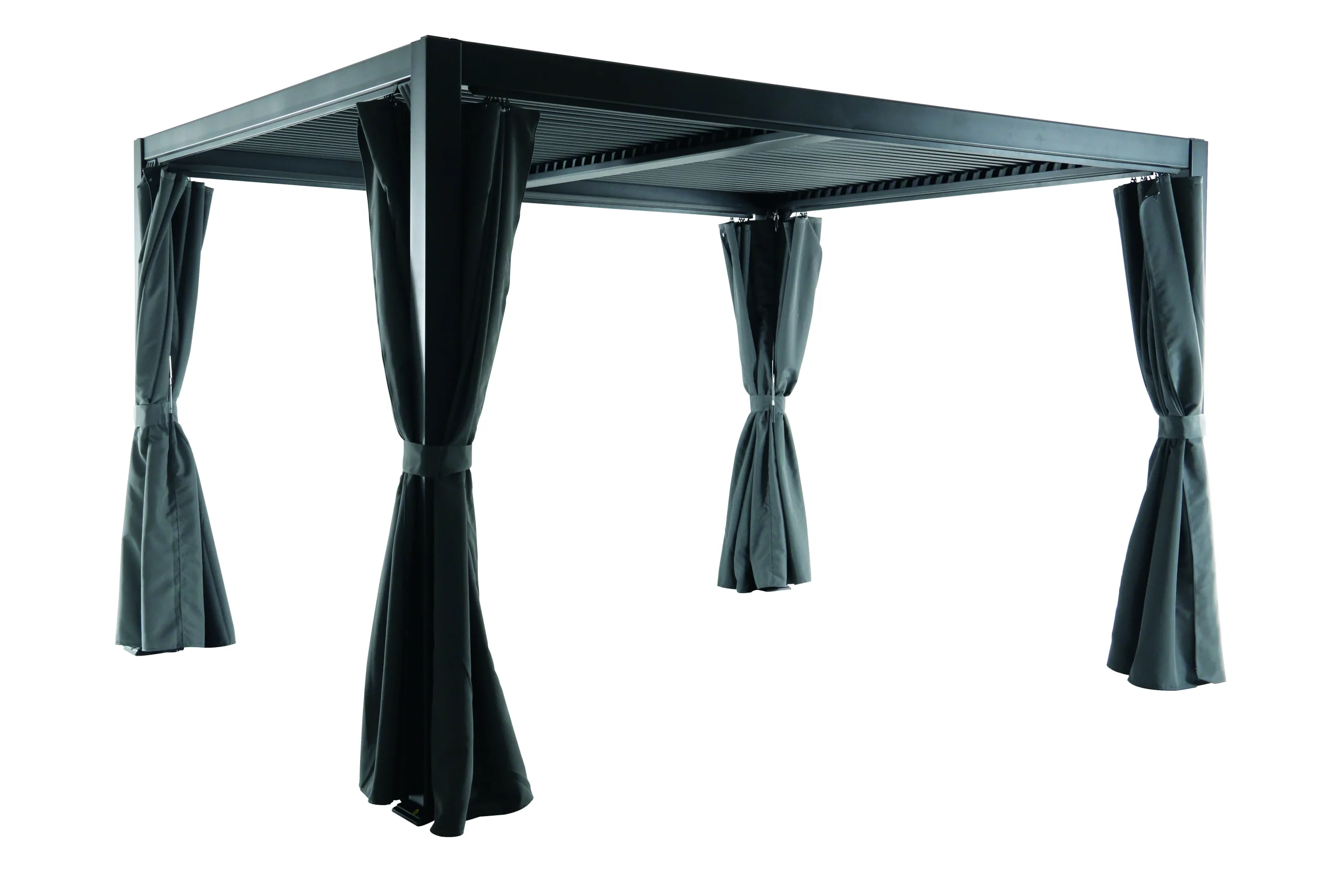 Creador Kiosko Pavillon Aluminium Matt grey 300x360x230 cm - MWH