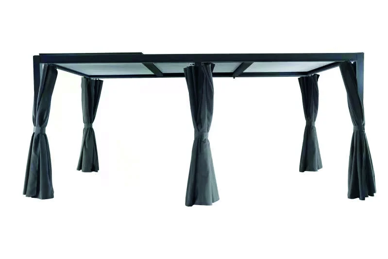 Creador Kiosko XL Pavillon Aluminium Matt grey 300x540x230 cm - MWH