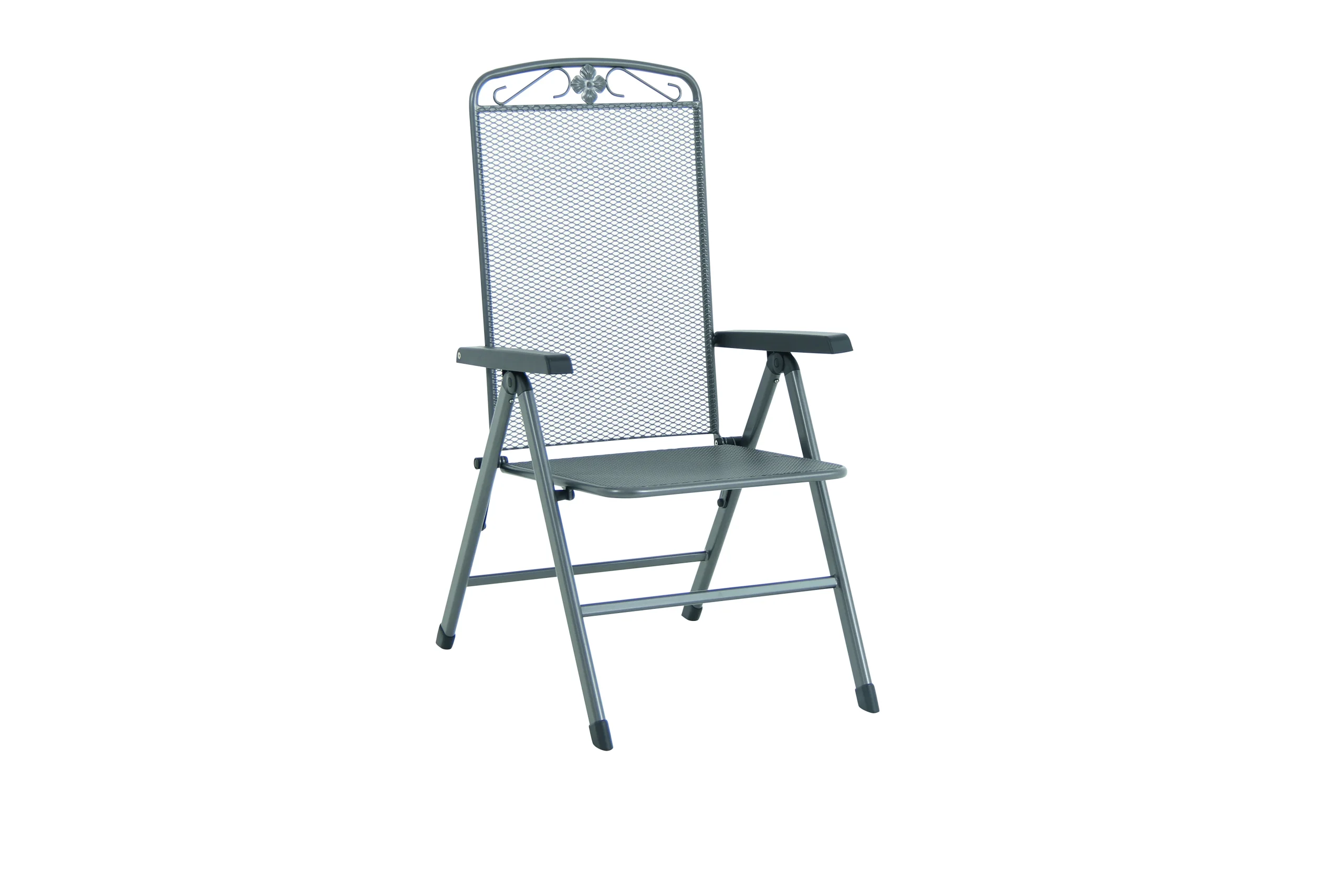 MWH Savoy Multipositionsstuhl Stahl iron grey