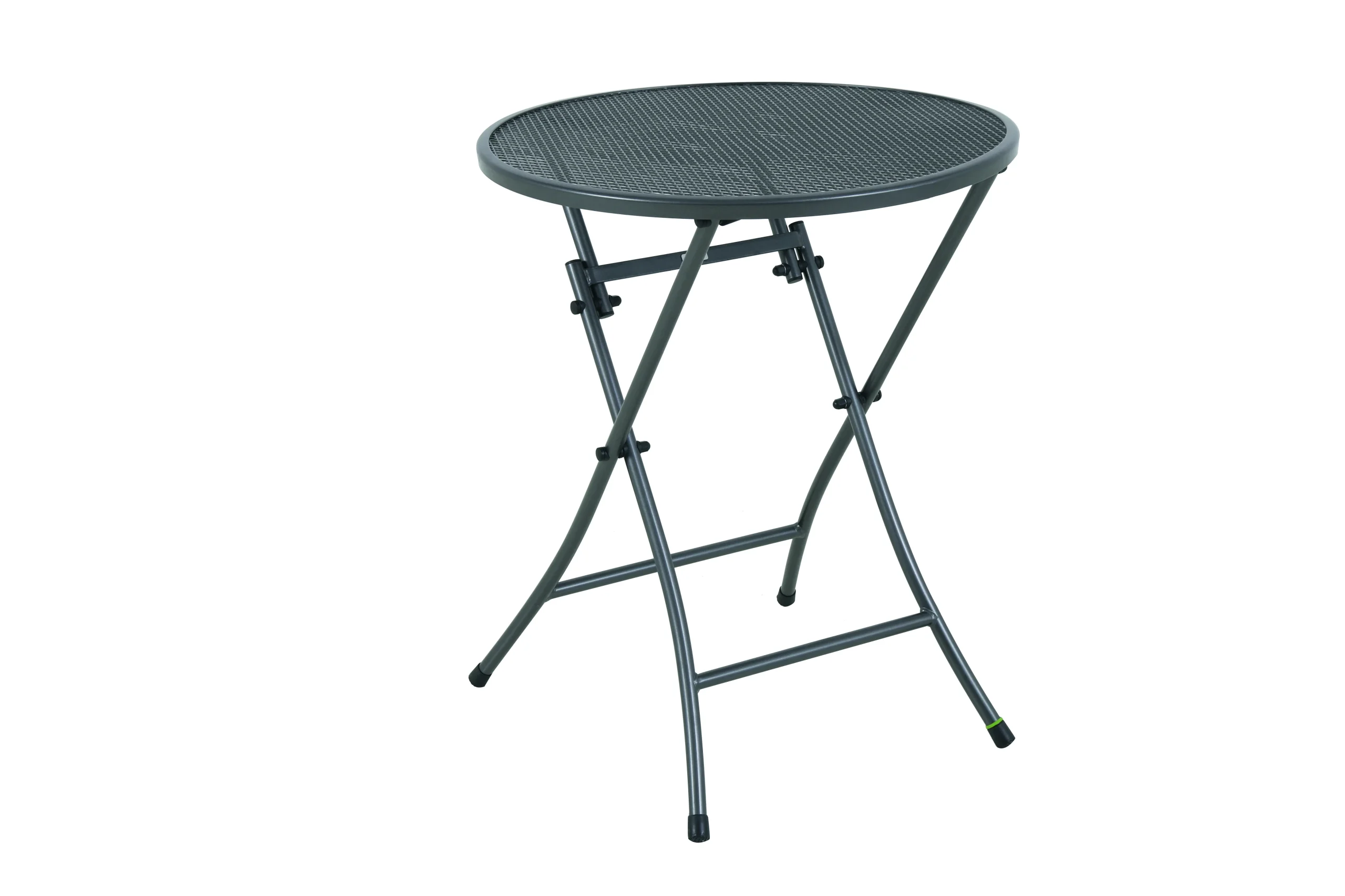 Royal Garden Cafe latte Klapptisch rund 60 cm Iron grey