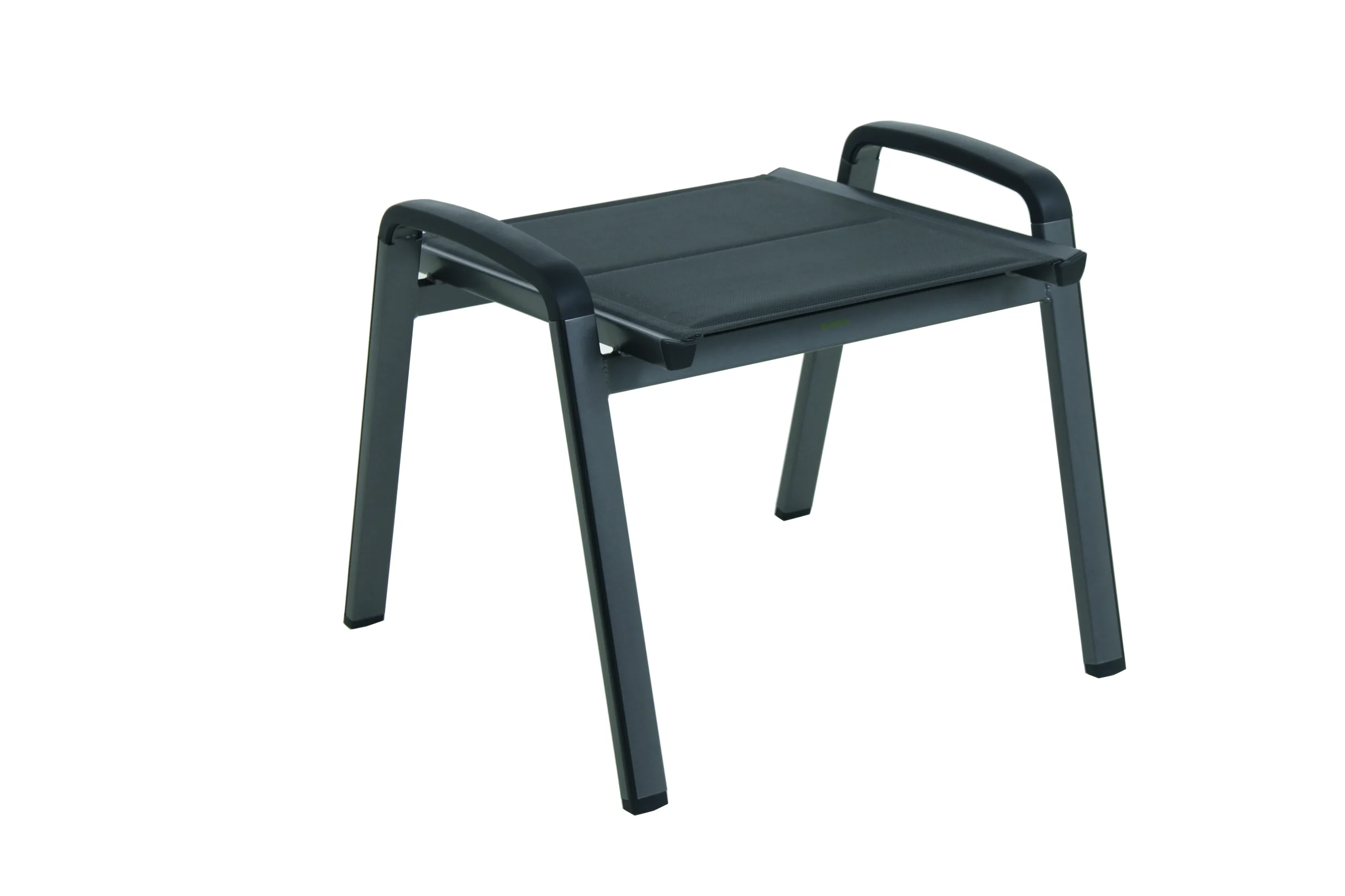 MWH Futosa Hocker Aluminium/Textilene iron grey stapelbar
